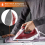 GEEPAS Geepas 1800W Steam Iron with Temperature Control, Red 4