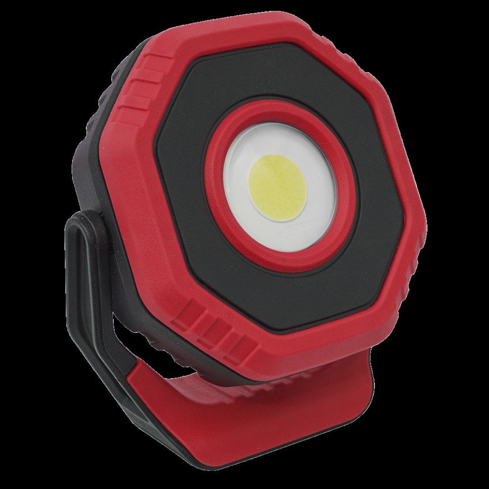 Rechargeable Pocket Floodlight with Magnet 360° 7W COB LED - Red