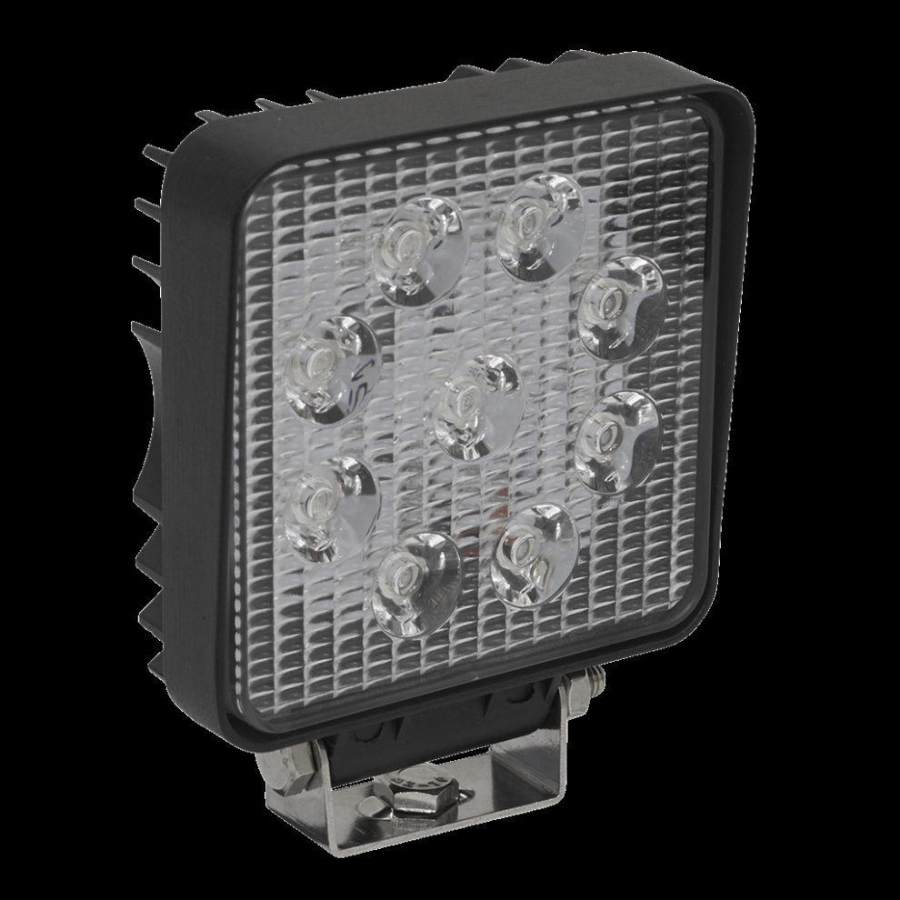 Square Worklight with Mounting Bracket 27W SMD LED