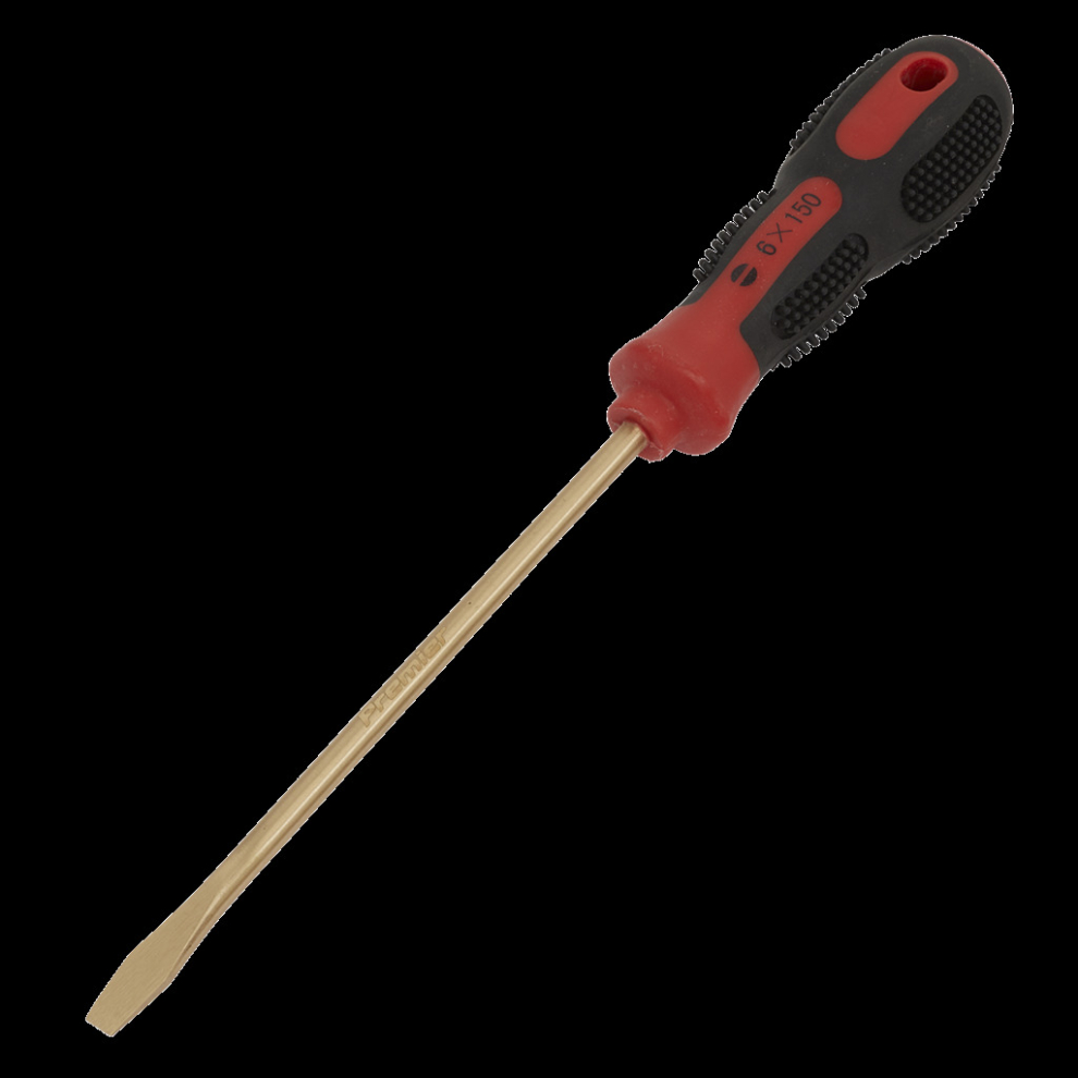 Screwdriver Slotted 6 x 150mm - Non-Sparking-image-OPC-P697CFT-NEW