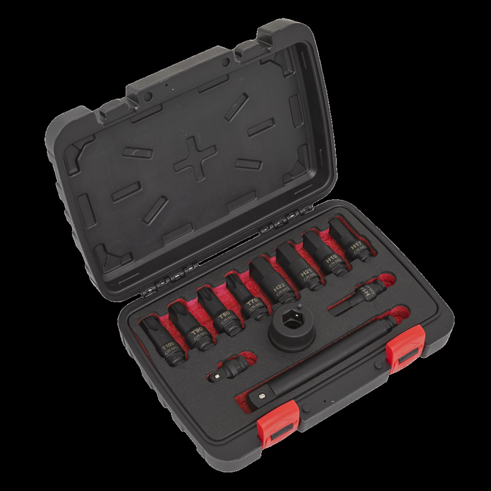 Impact Socket Bit & Accessories Set 12Pc 3/4"Sq Drive 5054511678826