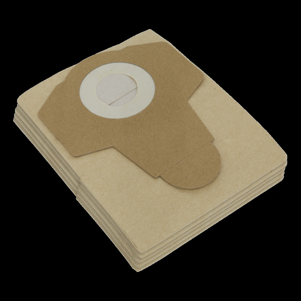 Sealey Bag Filter For Pc20sd20v Pack Of 5
