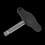 Sealey T-Handle Vehicle Service Screwdriver 1.3mm 1