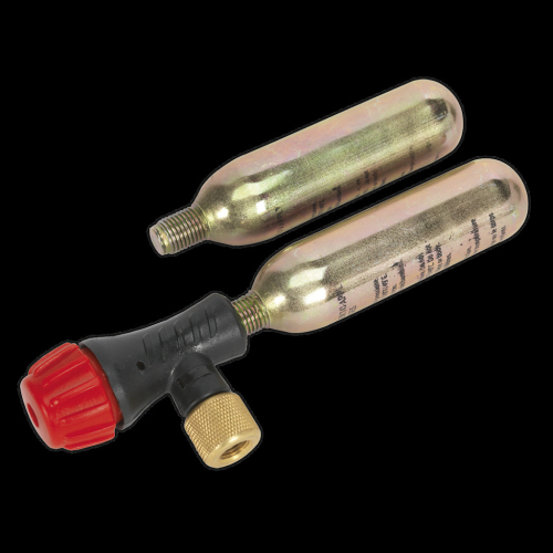 Sealey Motorcycle CO2 Emergency Tyre Inflator Kit