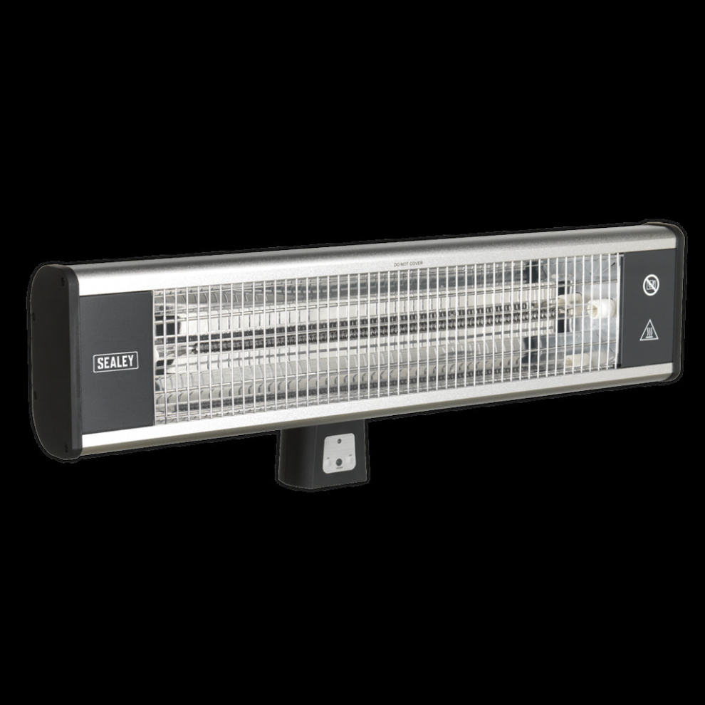 Sealey High Efficiency Carbon Fibre Infrared Wall Heater 1800W/230V