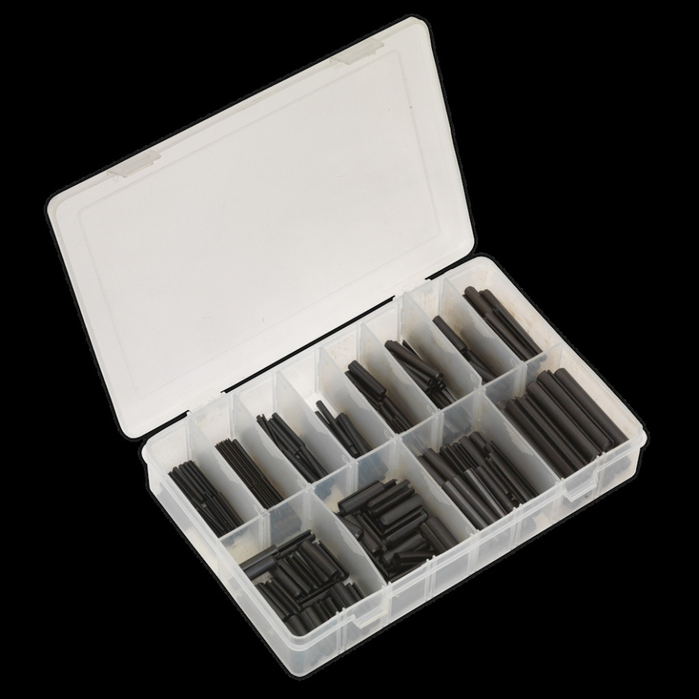 Sealey Spring Roll Pin Assortment 300Pc - Imperial Size 1
