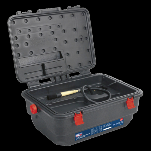 Sealey Mobile Parts Cleaning Tank with Brush