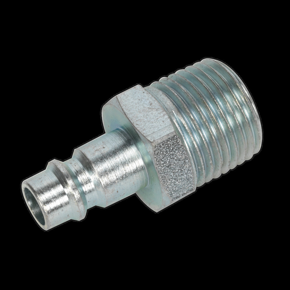 Sealey Screwed Adaptor Male 1/2"Bspt Pack Of 2