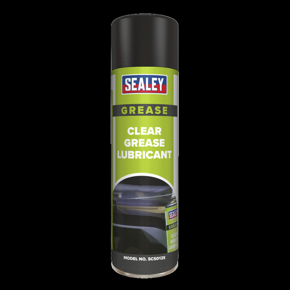 Sealey Clear Grease Lubricant 500Ml