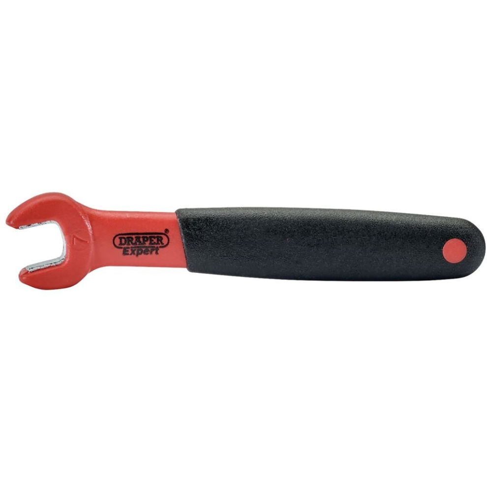 Draper Vde Approved Fully Insulated Open End Spanner, 7Mm