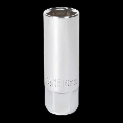 Sealey Spark Plug Socket 16mm 3/8"Sq Drive - Magnetic