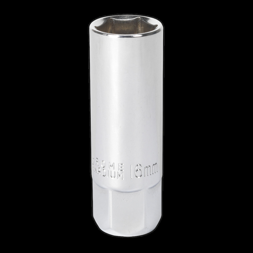 Sealey Spark Plug Socket 16Mm 3/8"Sq Drive - Magnetic