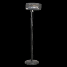 Infrared Quartz Patio Heater 2000W/230V with Telescopic Floor Stand
