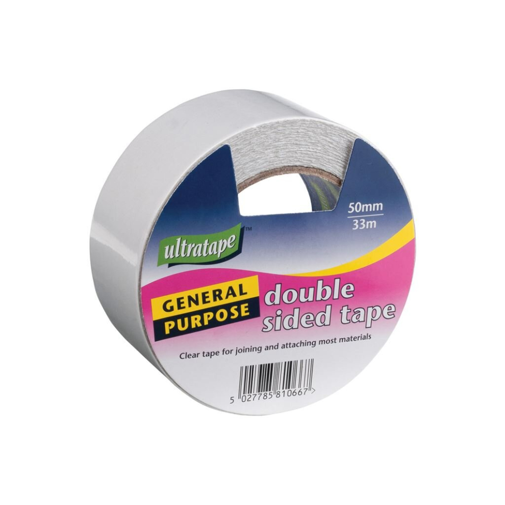 Ultratape Double Sided Tape - 50Mm X 33M - Dst5033 5027785810667