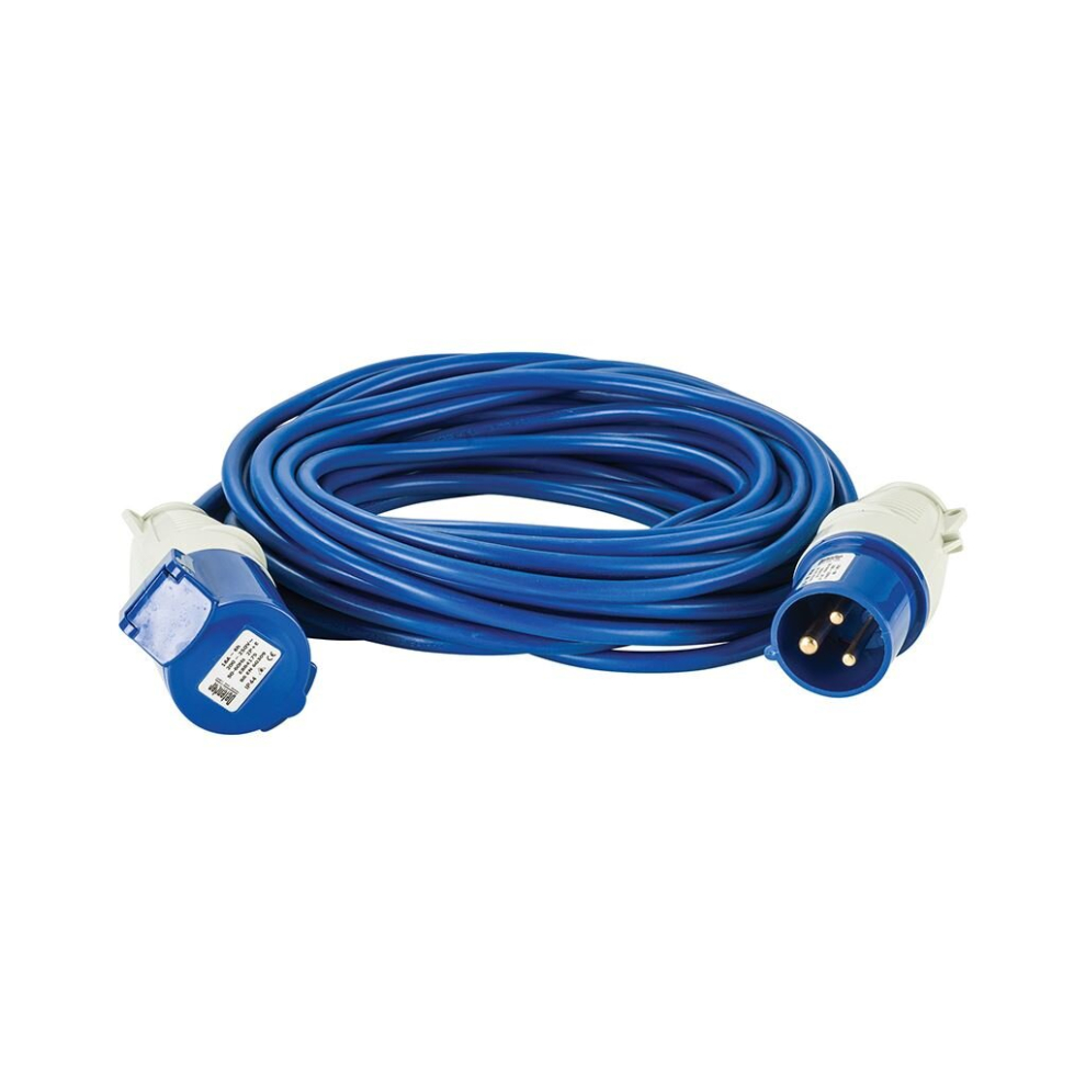 Defender Extension Lead Blue 1.5Mm2 16A 14M - 230V 806652152575