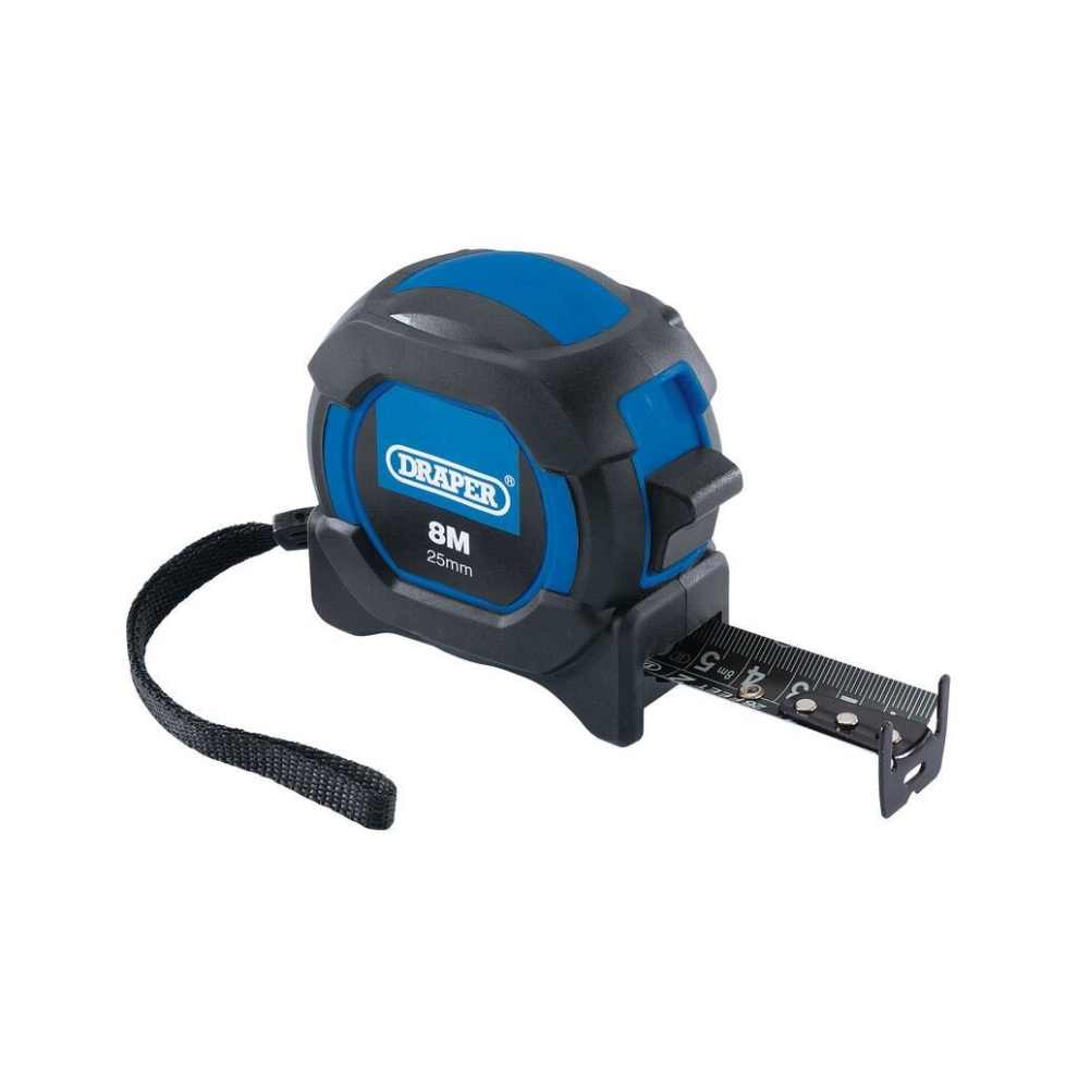 Draper Measuring Tape, Class Ii, 8M/26Ft X 25Mm