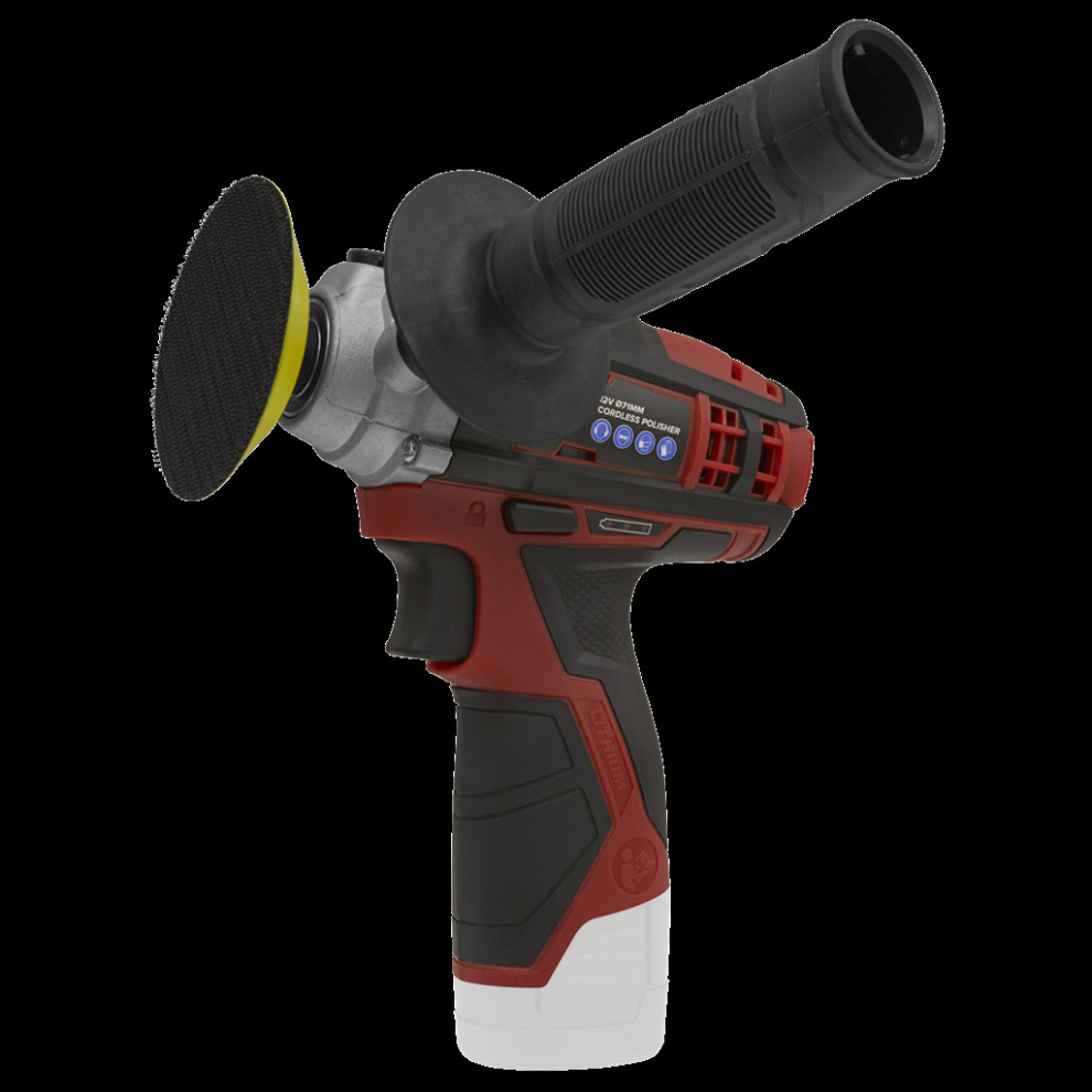 Sealey Cordless Polisher Ø71mm 12V Sv12 Series - Body Only