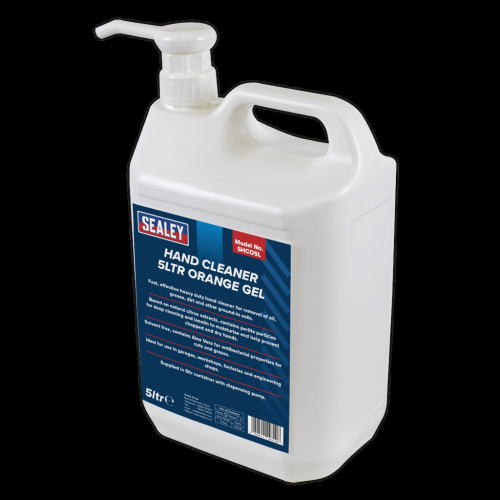 Sealey Hand Cleaner 5L Orange Gel