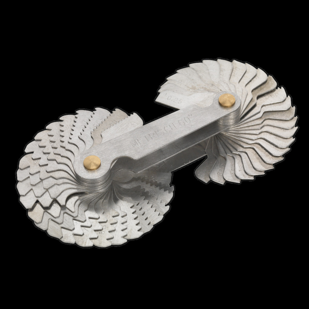 Sealey Screw Pitch Gauge Set 52Pc Bsw/Metric
