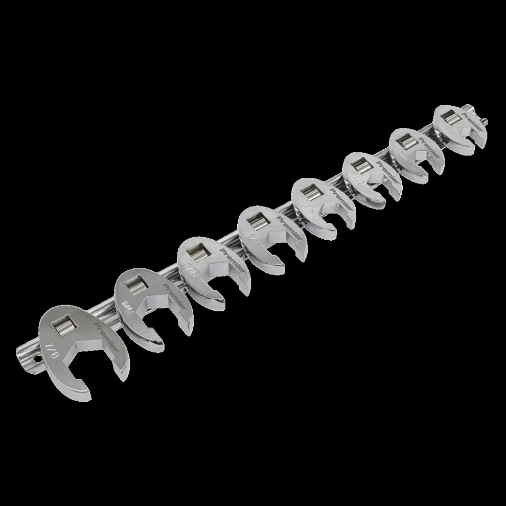 Crow's Foot Spanner Set 8pc 3/8"Sq Drive Imperial