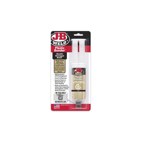 J-B Weld Plastic Bonder Epoxy Syringe
