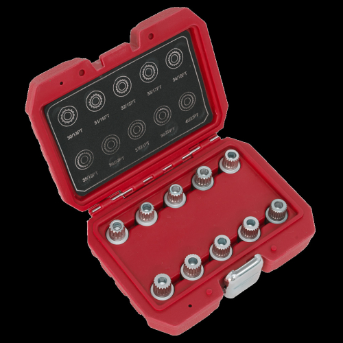 Sealey Locking Wheel Nut Key Set 10pc - BMW & Mini