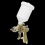 Sealey Gravity Feed Spray Gun - 1.4mm Set-Up Gold Series 1