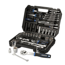 Draper HI-TORQ® Metric Socket Set, 1/4"" & 1/2"" Sq. Dr. (83 Piece)