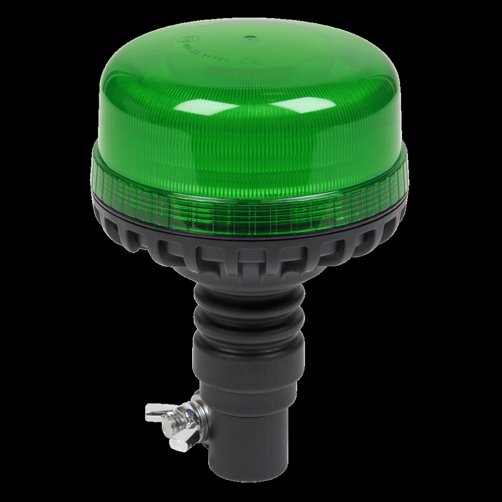 Sealey Warning Beacon Smd Led 12/24V Flexible Spigot Fixing - Green
