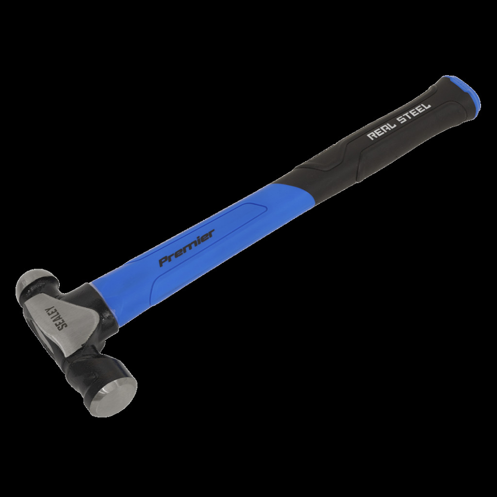 Sealey Ball Pein Hammer With Fibreglass Shaft 24Oz