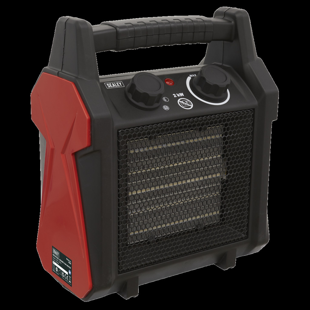 Sealey Industrial Ceramic Fan Heater 2000W