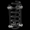 Sealey Coil Spring Compressor 3pc with Safety Hooks 1