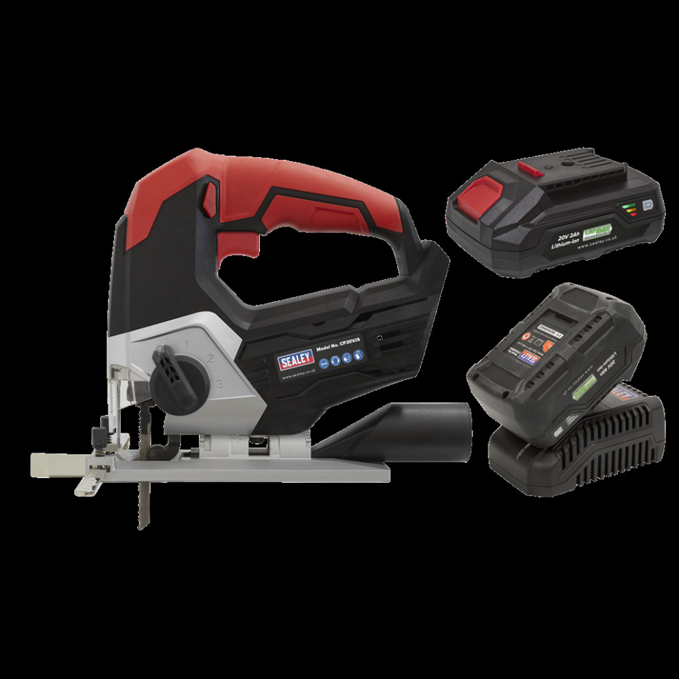 Cordless Jigsaw Kit 20V SV20 Series - 2 Batteries