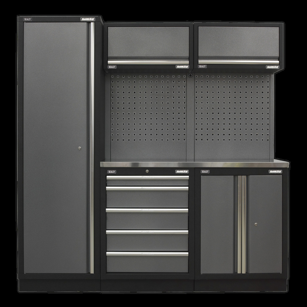 Sealey Superline Pro® 2.0M Storage System - Stainless Worktop