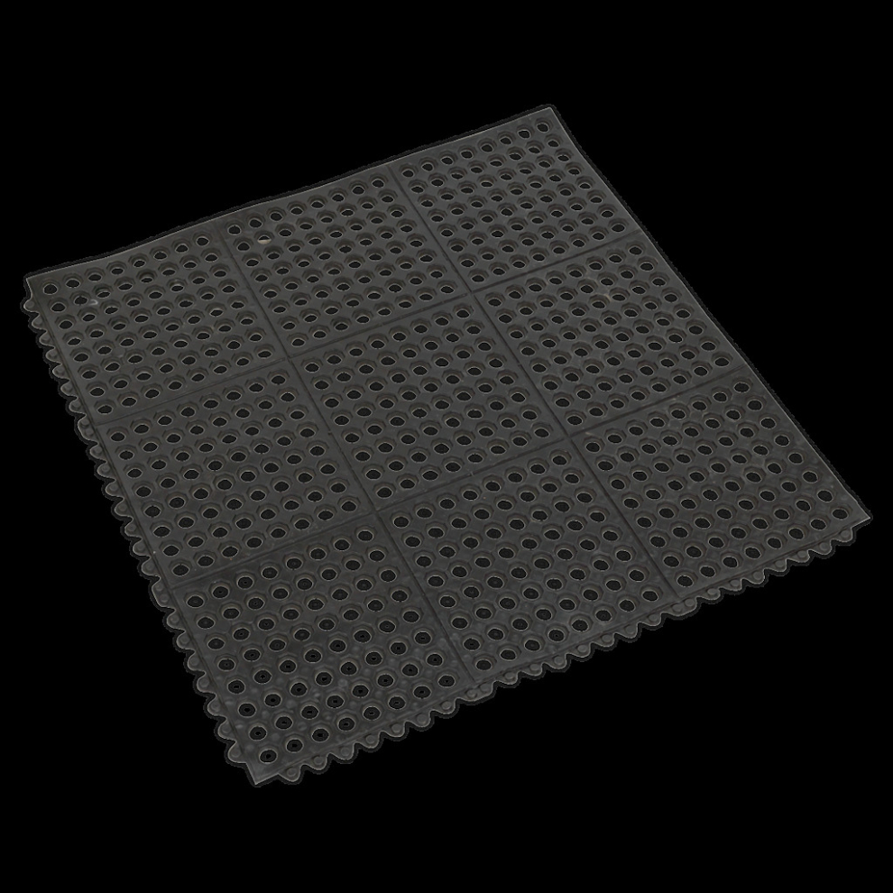 Sealey Interlocking Anti-Fatigue Matting 920 X 920Mm