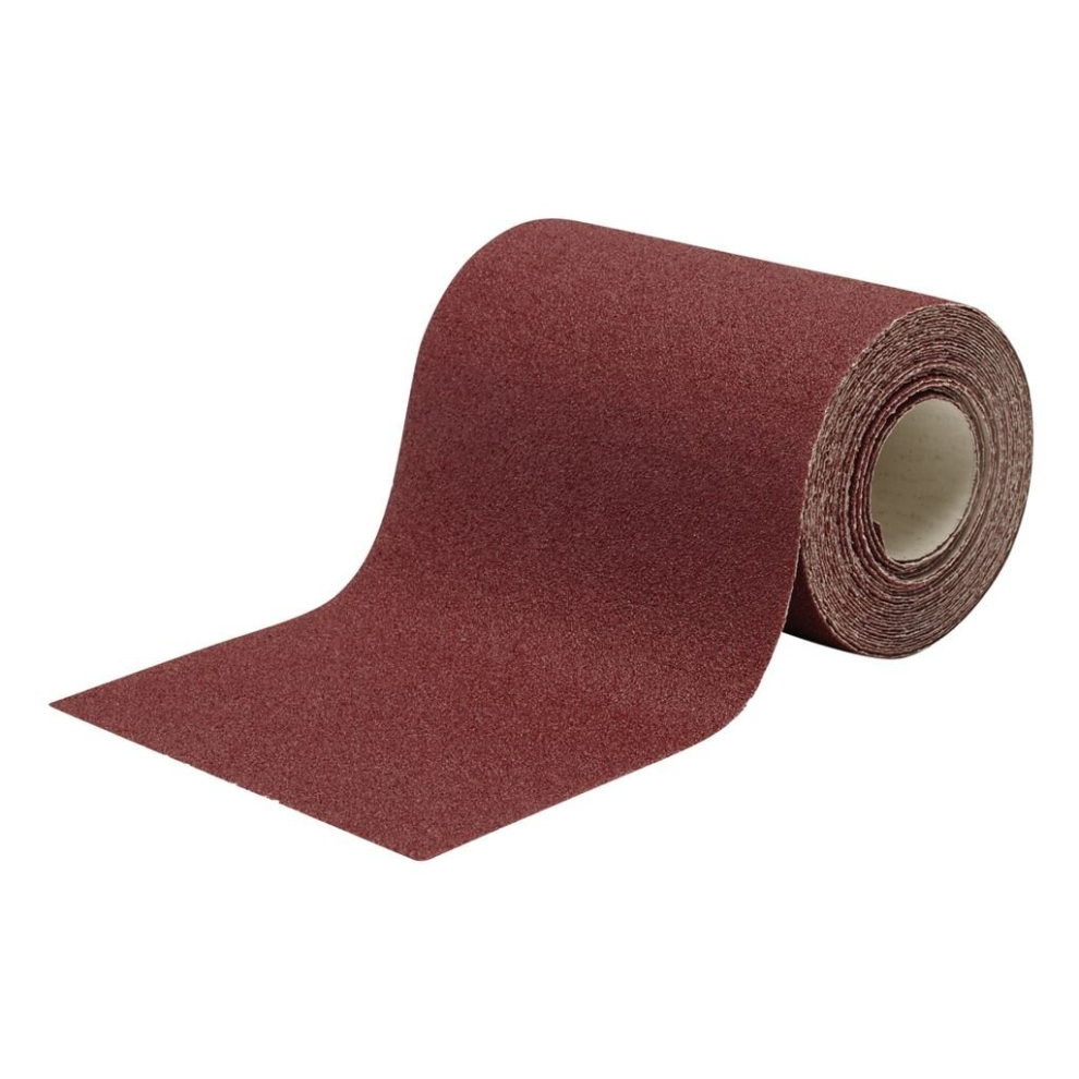 Draper Grain General Purpose Sanding Roll, 115Mm X, 80 Grit 5M