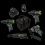 Sealey 4 x 10.8V SV10.8 Series Cordless Combo Kit - 2 Batteries 1