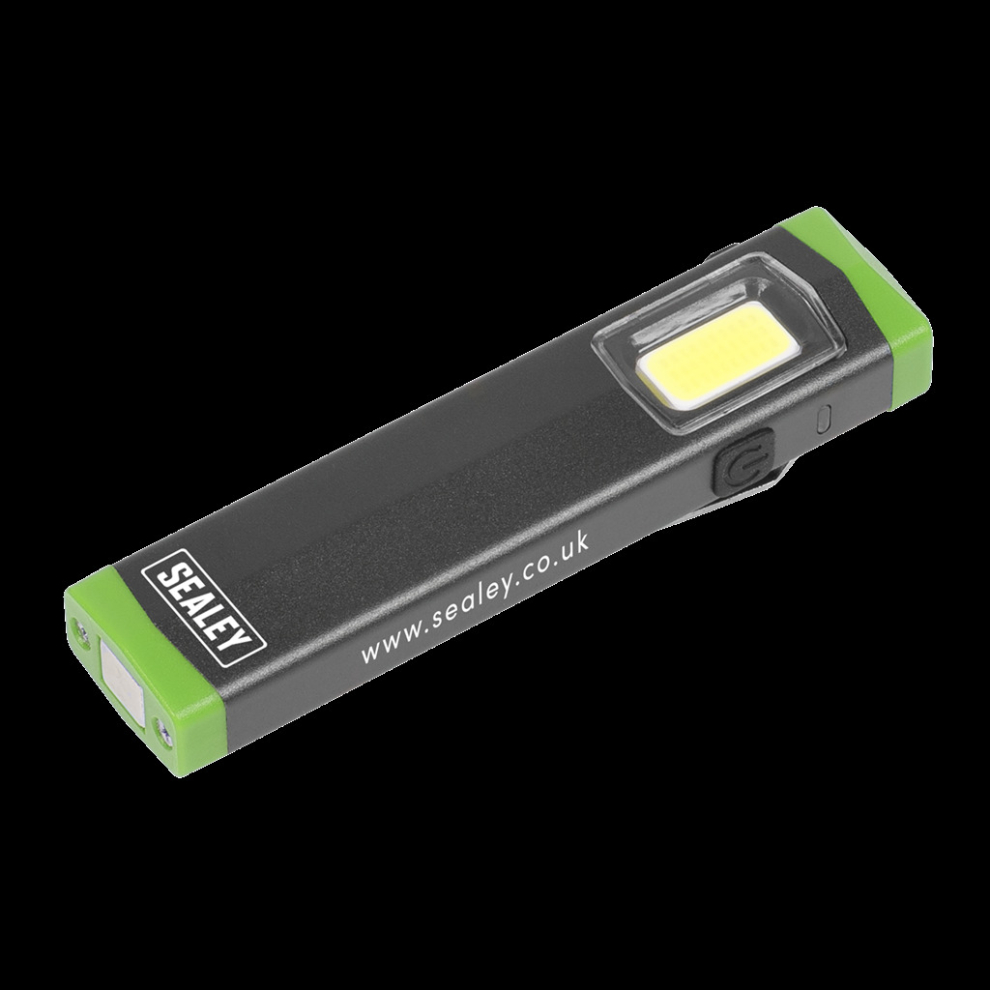 Sealey Mini Hand Torch Aluminium 3W Cob Led
