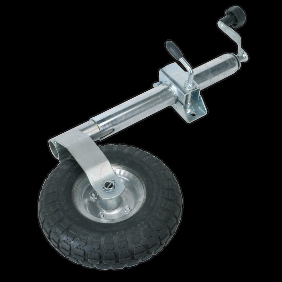 Jockey Wheel & Clamp Ø48mm - Ø260mm Pneumatic Wheel 5024209959209