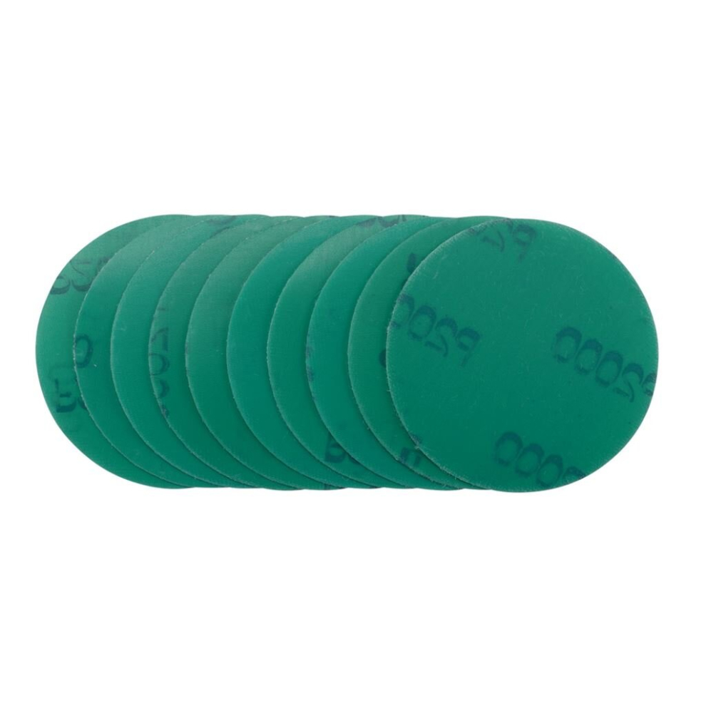 Draper Wet And Dry Sanding Discs With Hook And Loop, 75Mm, 2000 Grit (Pack Of 10)