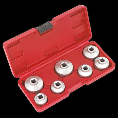 Sealey Oil Filter Cap Wrench Set 7pc