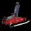 Sealey Trolley Jack 2 Tonne Low Profile Short Chassis - Red 1