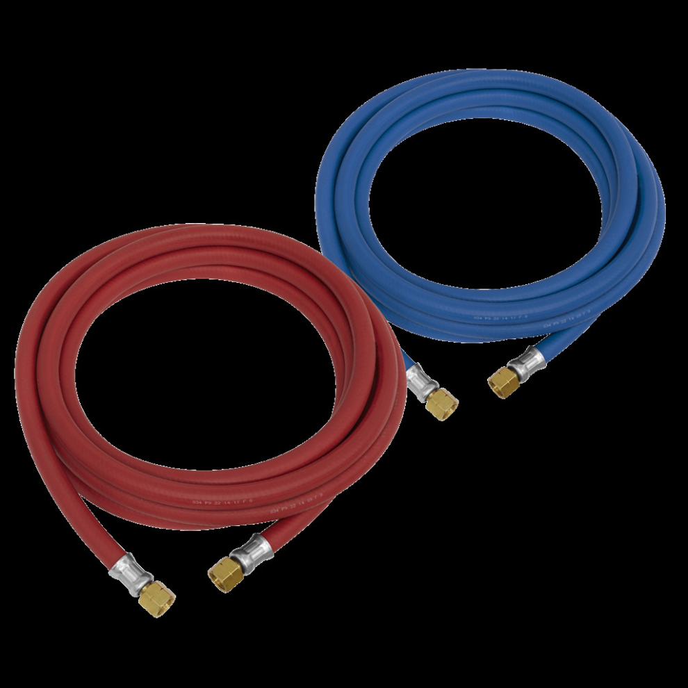 Sealey Welding Hose Set Oxy Acetylene En Iso 3821 (En 559) 5M