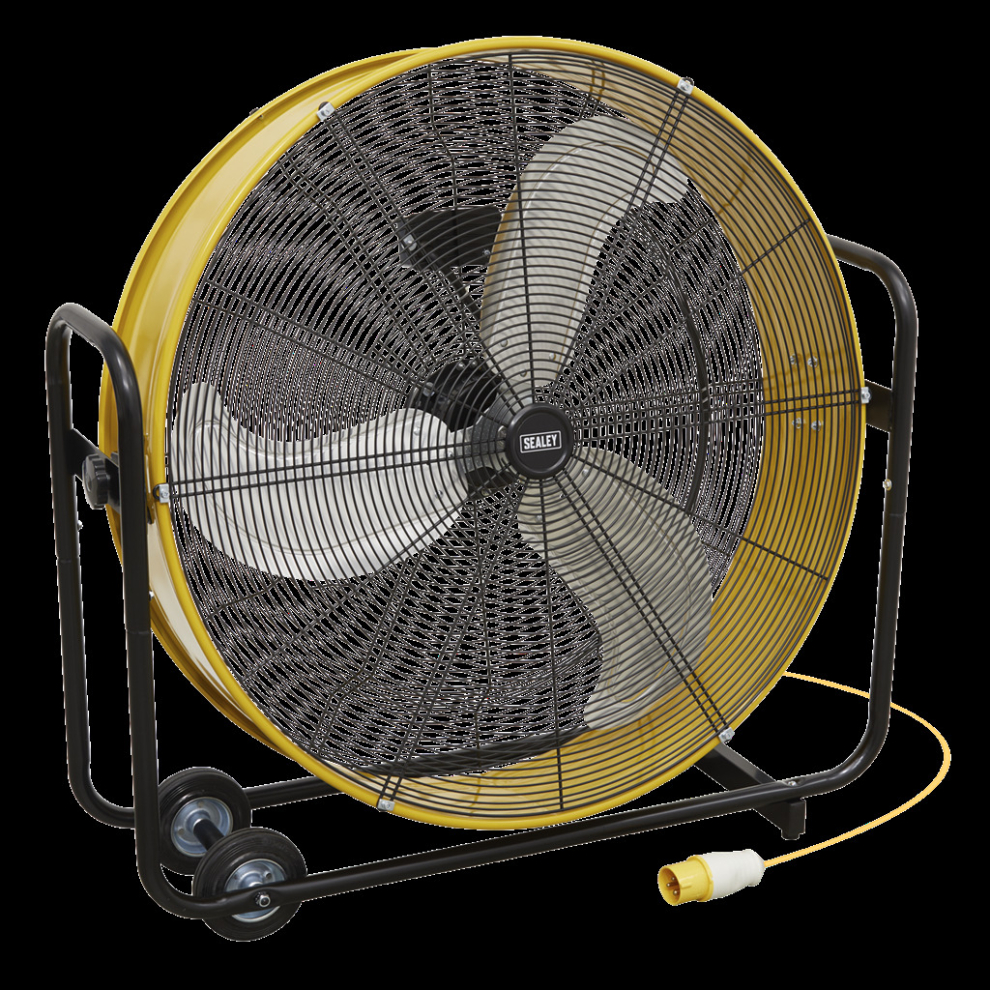 Industrial High Velocity Drum Fan 30" 110V