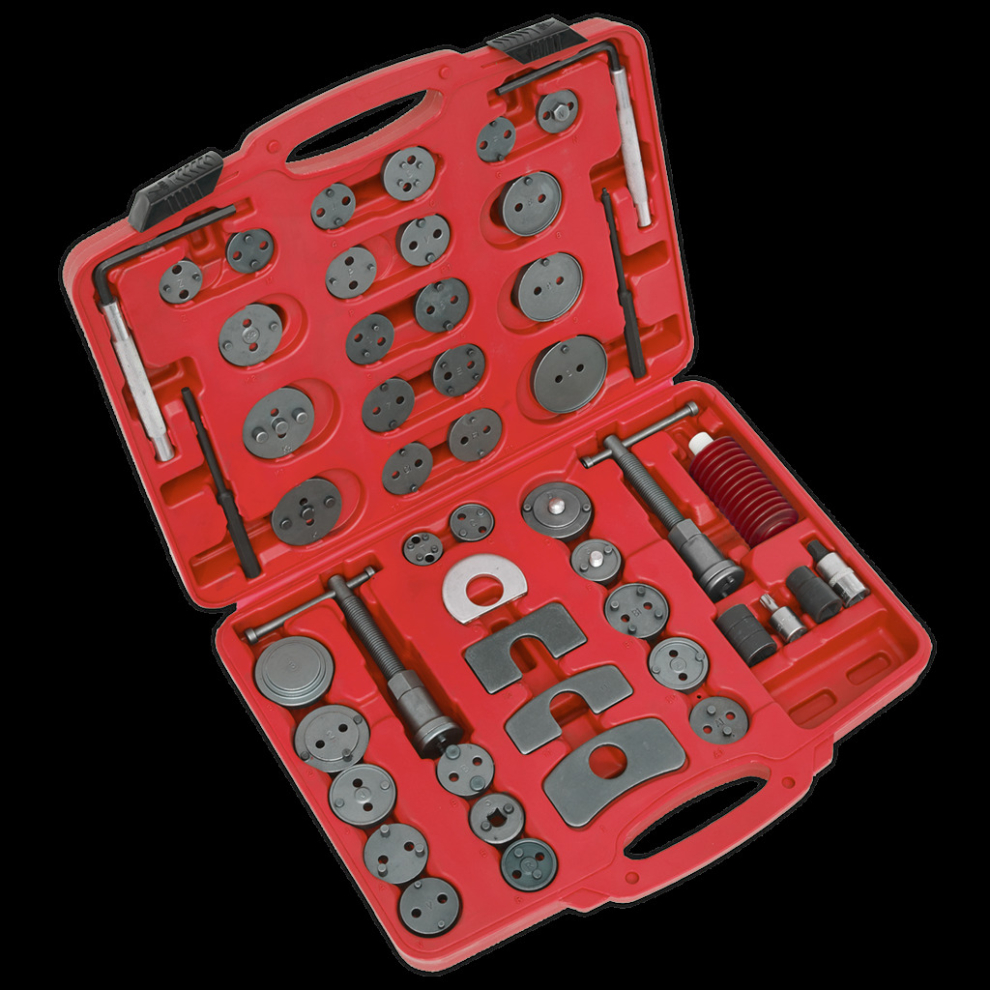 Sealey Brake Piston Wind-Back Tool Kit 50Pc