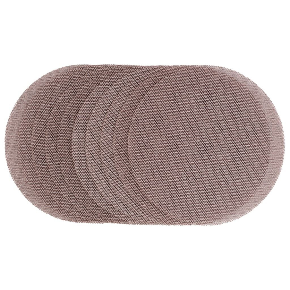 Draper Mesh Sanding Discs, 125Mm, 180 Grit (Pack Of 10)