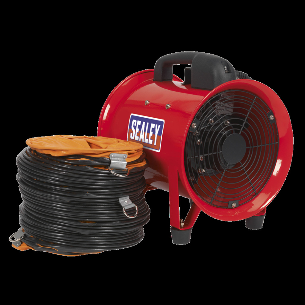 Portable Ventilator Ø200mm with 5m Ducting