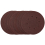 Draper Punched Sanding Discs, 125mm, Hook & Loop, 80 Grit, (Pack of 10) 1