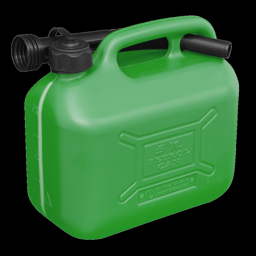 Sealey Fuel Can 5L - Green
