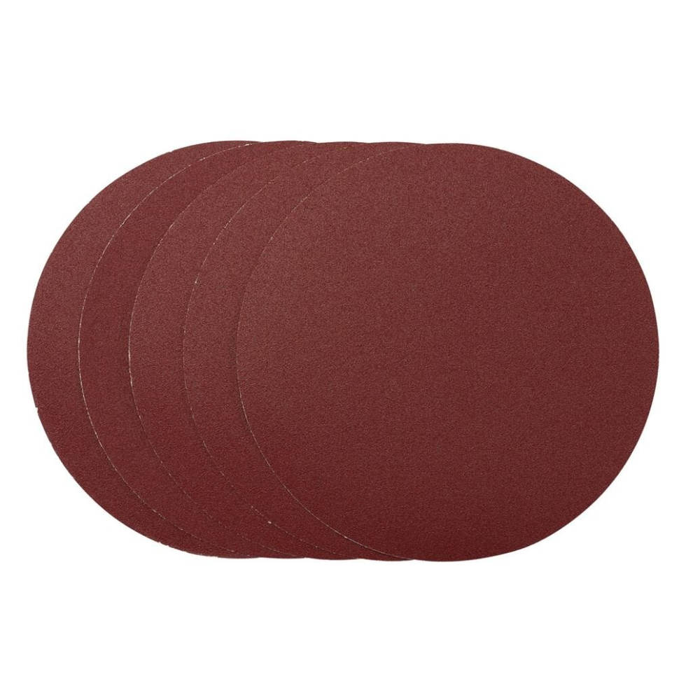 Draper Sanding Discs, 200Mm, Psa, 120 Grit, (Pack Of 5) Grain
